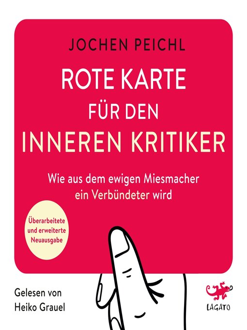 Title details for Rote Karte für den inneren Kritiker by Jochen Peichl - Available